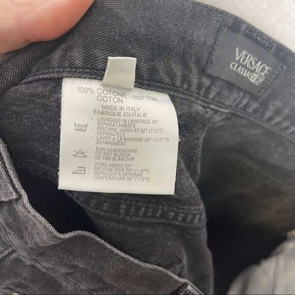 𝅺VERSACE Classic V2 Vintage High Rise Mom Jean 34 - Picture 7 of 7
